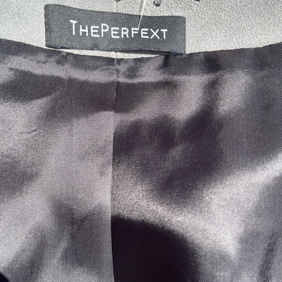 The Perfext Women's Open Front Christy Fringed Leather Jacket Boho Size Lg $1495 - Picture 2 of 7